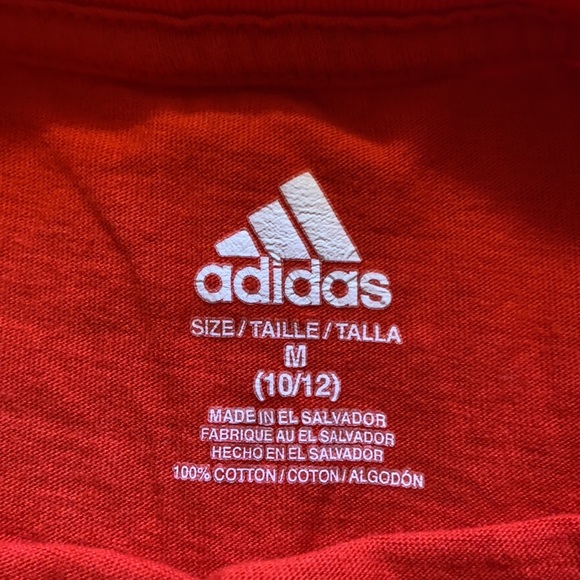 Adidas Muscle Tank Top M(10-12) - Picture 3 of 3